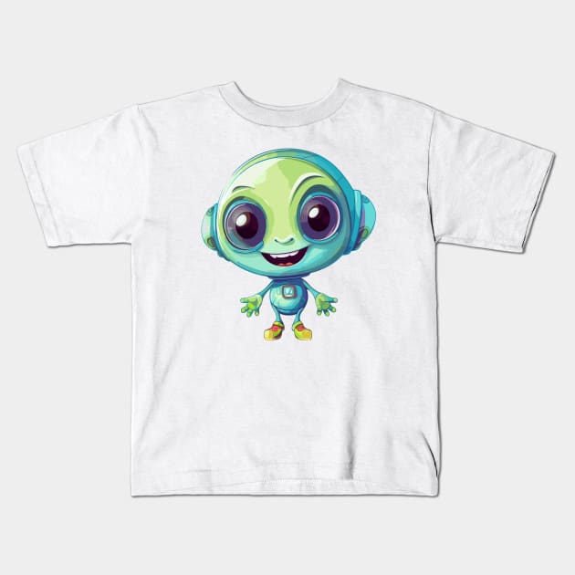 Cute Alien Kids T-Shirt by inazuma